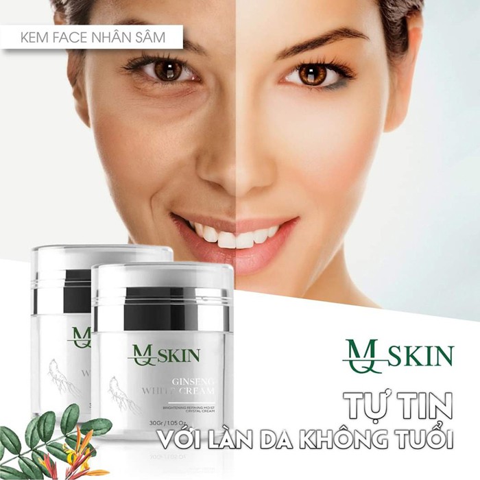 Kem Face nhân sâm MQ Skin