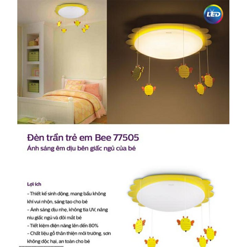 ĐÈN ỐP TRẦN CON ONG 22W 77505 PHILIPS