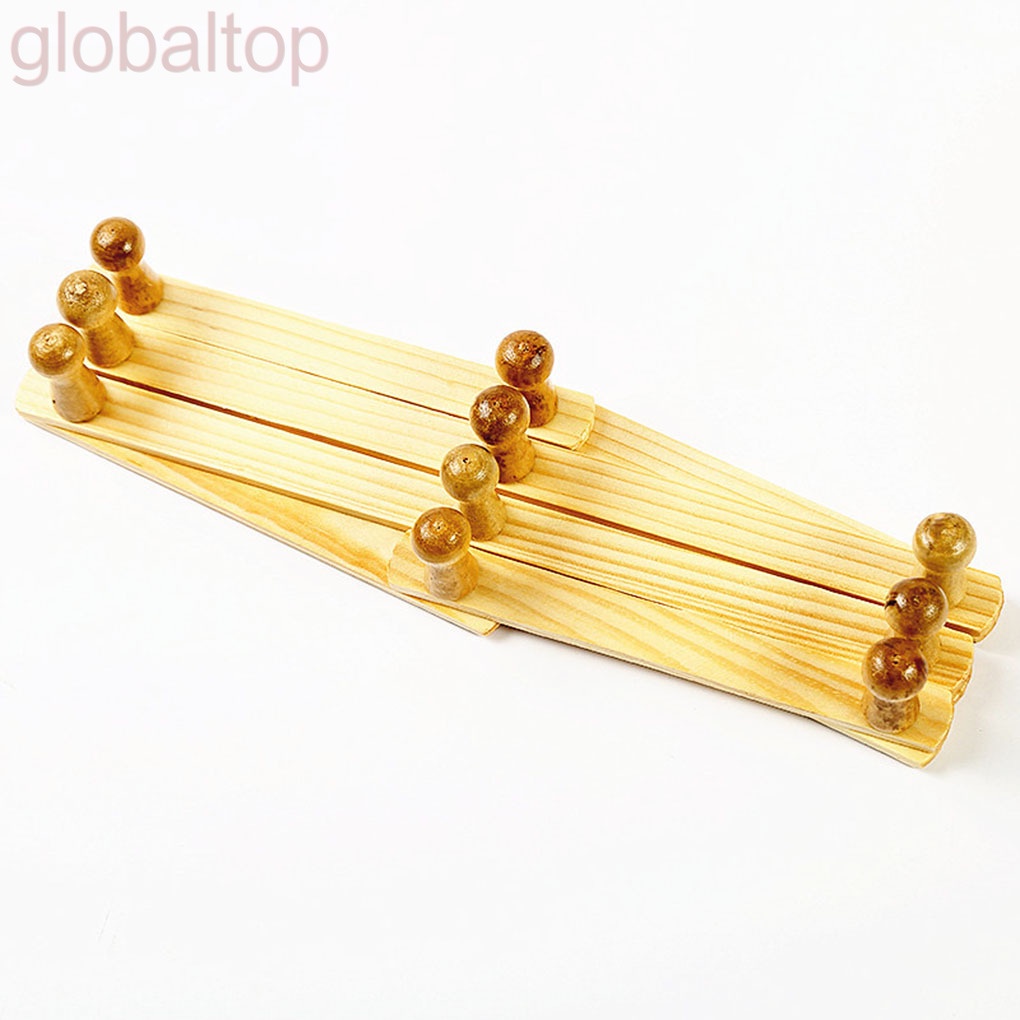 Móc Treo Đồ Gắn Tường Bằng Gỗ Có Thể Thu Gọn Tiện Dụng