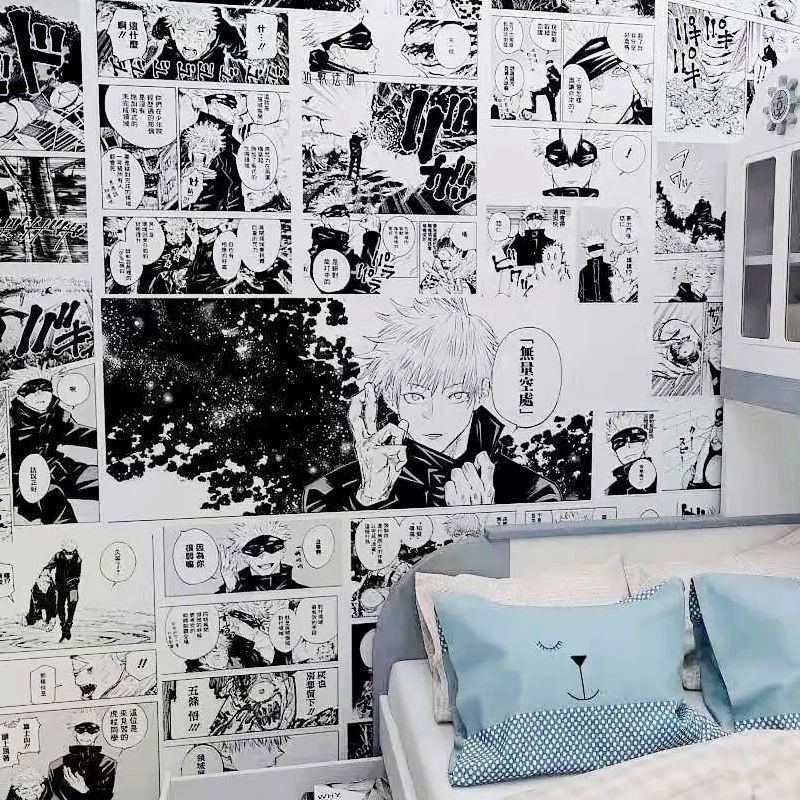 Tranh Manga Decal Dán Tường Trang Trí (Kimetsu, Jujutu Kaisen, Spy x Fam, Tokyo Renvegers, One Piece, Kaguya, Kanojo...)