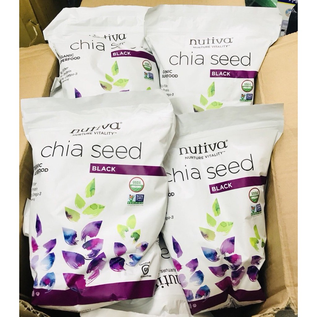 Hạt chia Nutiva Mỹ 907gram