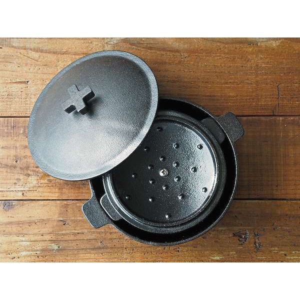 nồi gang thô mini 12cm cast iron