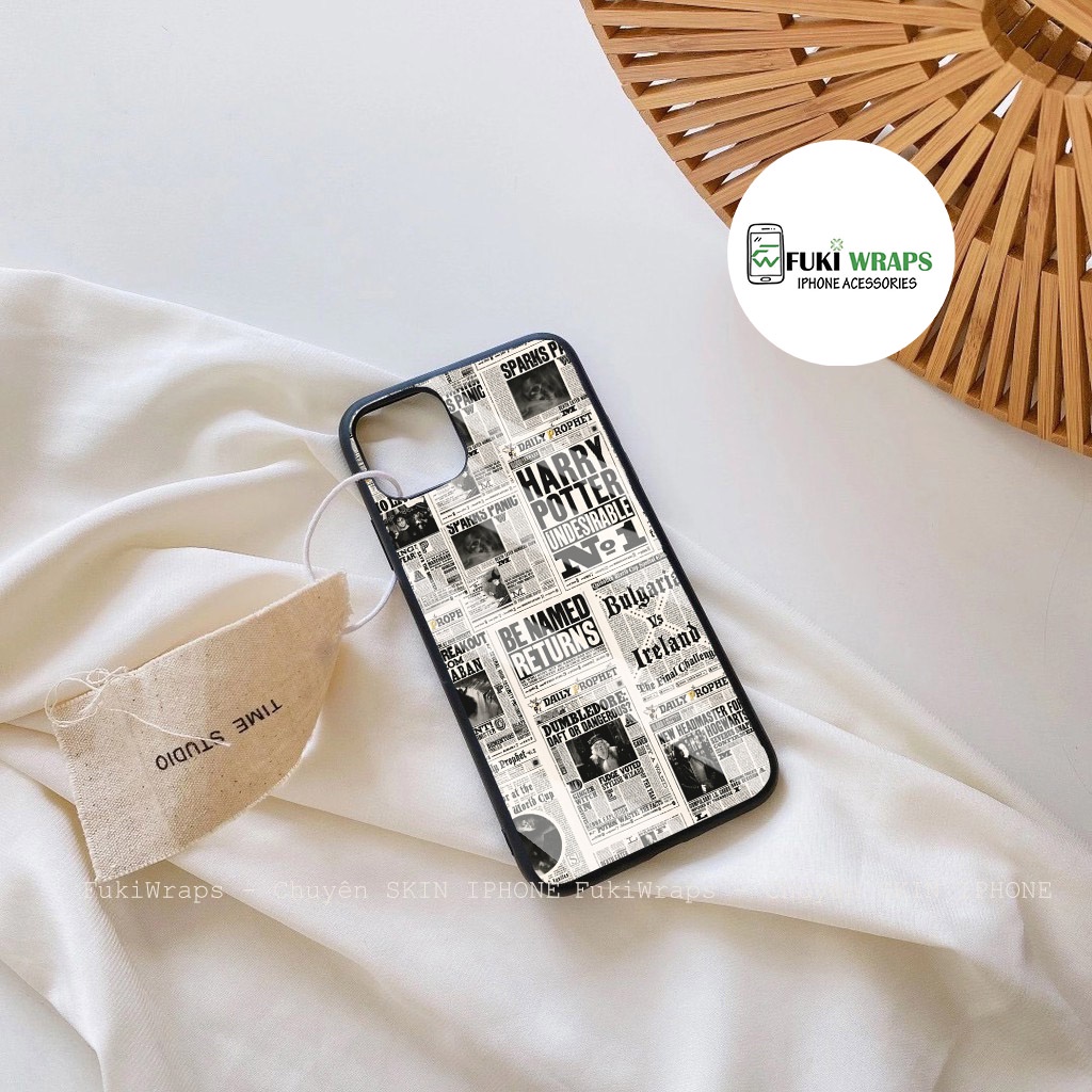 Ốp Lưng Kính Cường Lực / Case Harry Potter Chống Vỡ Dành Cho 13ProMax 12ProMax 11ProMax X XSMAX FukiShop