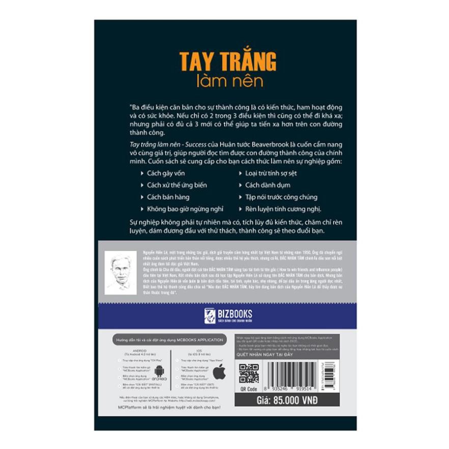 Sách - Tay Trắng Làm Nên [BIZBOOKS]