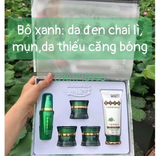 kem hoàng cung xanh (chính hãng 5 món)