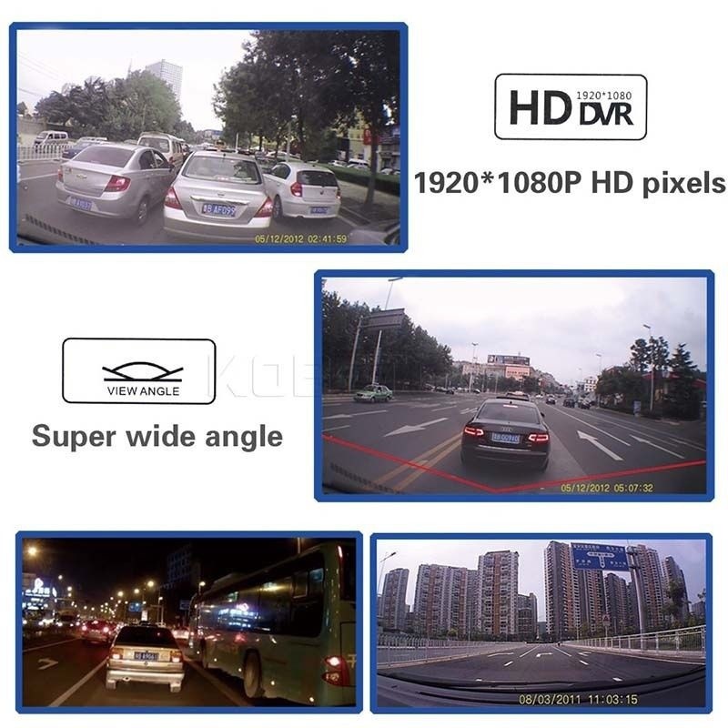 Camera Hành Trình Xe Hơi Hd 1080p 3.0 &quot;dvr Gps Logger