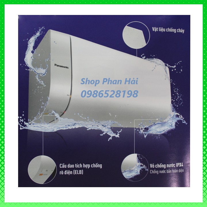 Bình nước nóng gián tiếp PANASONIC 30l chính hãng
