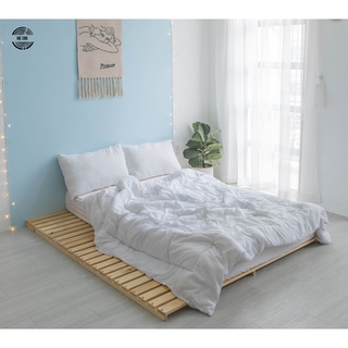Giường Ngủ Pallet Gỗ Thông Gấp Gọn / Tiện lợi