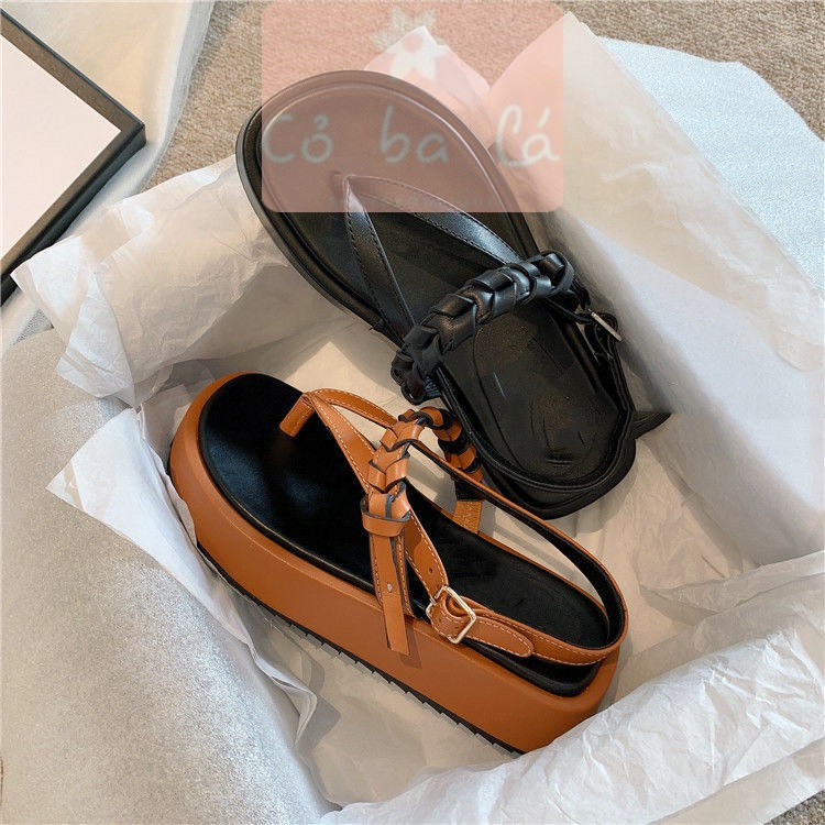 GIÀY NỮ COBALA SHOES - SANDAL THỜI TRANG XUỒNG QUAI NGANG BÍNH ĐẾ BẰNG NỮ TÍNH - S22081400