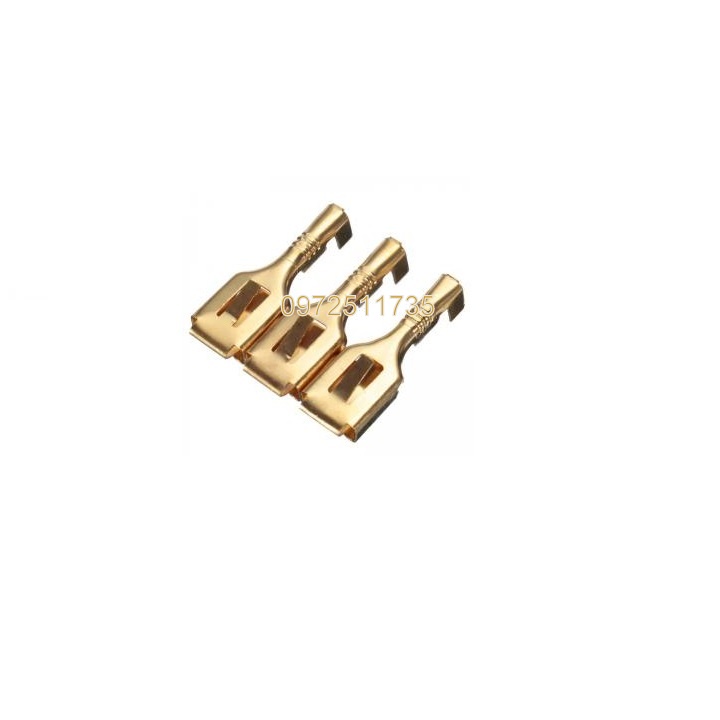 Đầu cos đồng cái 6.3mm túi 50 cái