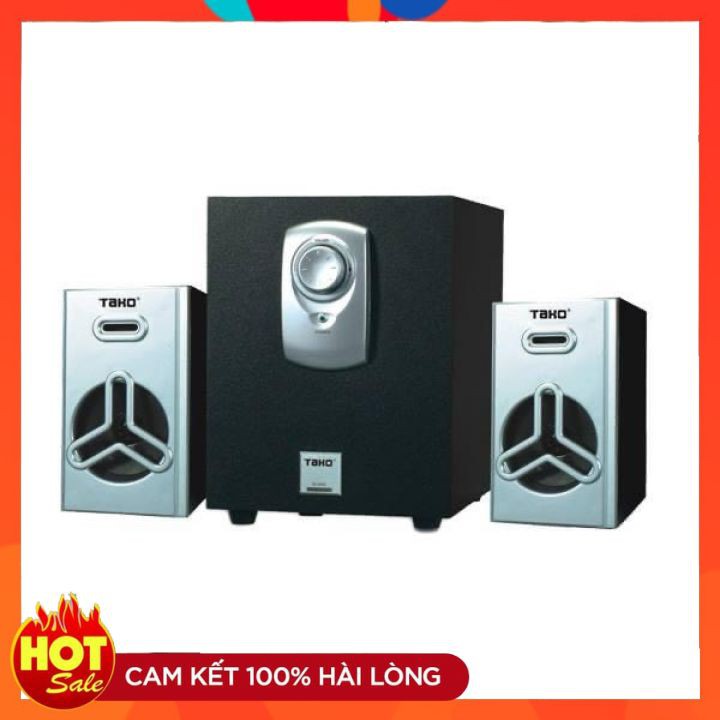 Bộ 3 Loa Máy Tính Tako w666- Loa vi tính Âm Bass Echo Hay - Nhỏ Gọn