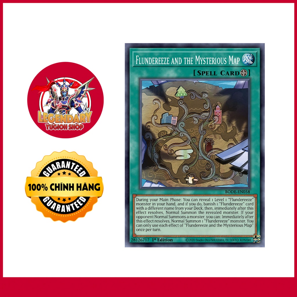 [EN-JP][Thẻ Bài Yugioh Chính Hãng] Floowandereeze and the Magnificent Map