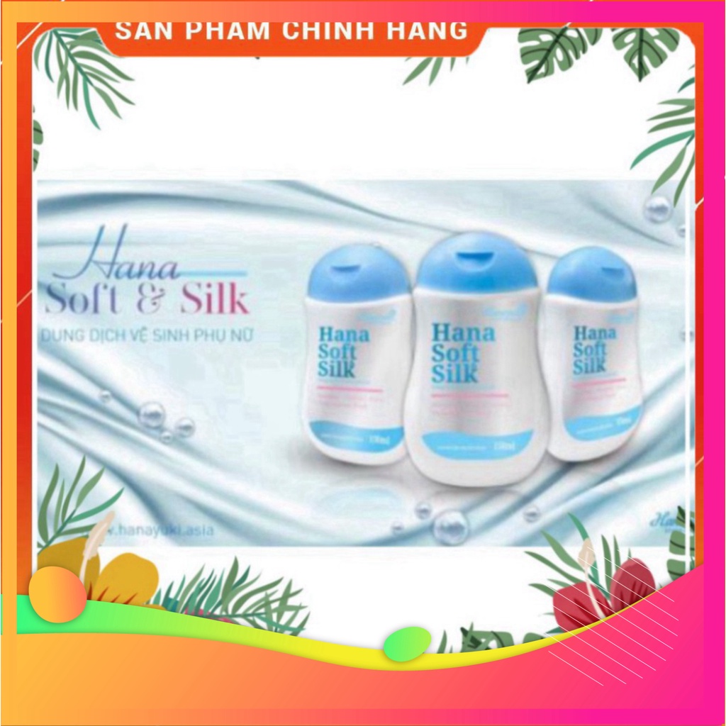 Dung Dịch Vệ Sinh Phụ Nữ Hana Soft Silk Hanayuki shopmy