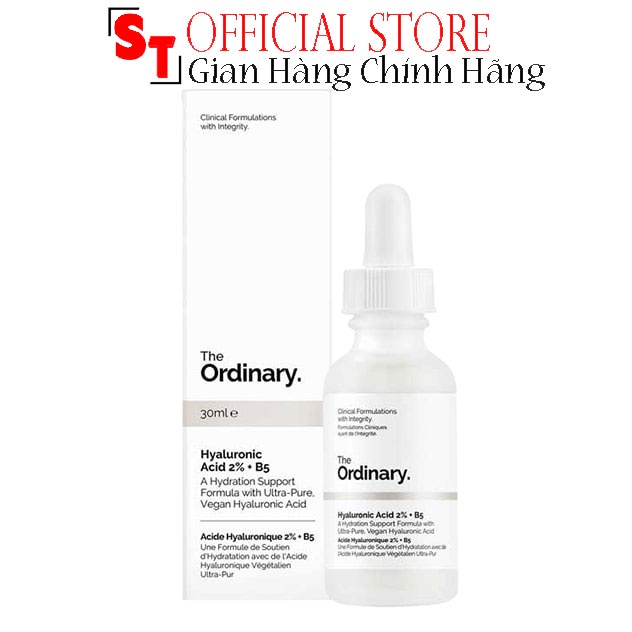 Serum The Ordinary Hyaluronic Acid 2% + B5 - Tinh chất The Ordinary B5 cấp ẩm và phục hồi da