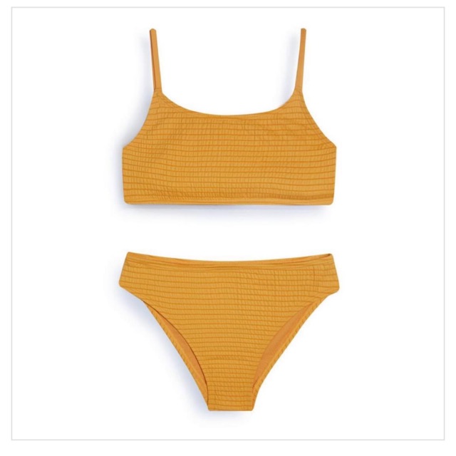 [Mã FAMAYFA2 giảm 10K đơn 50K] Bikini vàng mustard