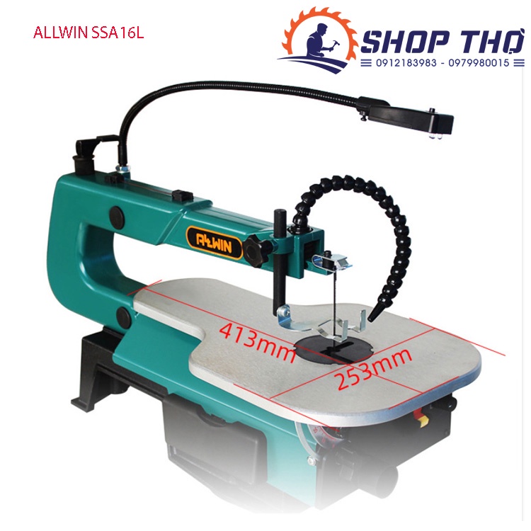Máy cưa lọng chỉ ALLWIN SSA16LV
