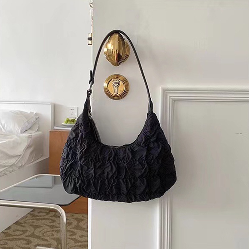 Túi Đeo Vai Bằng nylon Phong Cách Đường Phố Hàn Quốc Cho Nữ