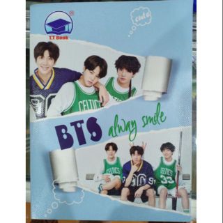 Vở 200 trang hình BTS