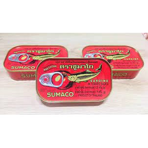 Cá mòi xốt cà Thái Lan SUMACO Sardine Tomato sauce 125g