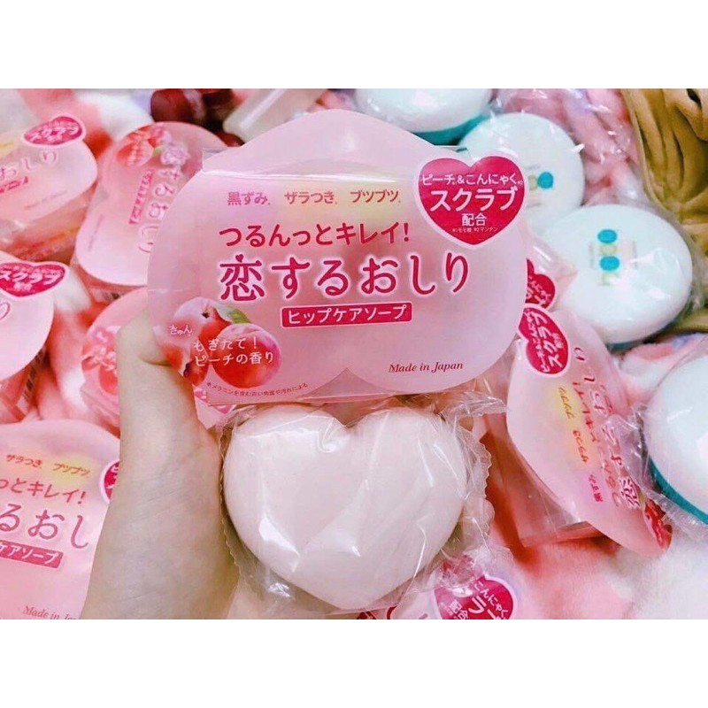 Xà Phòng Thâm Mông Trái Đào Pelican Soap
