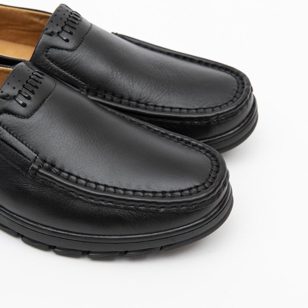 GIÀY TÂY NAM KHÔNG DÂY DA BÒ THẬT ĐẾ CAO SU MỀM BẢO HÀNH 12 THÁNG DÁNG GIÀY CÔNG SỞ NAM DA BÒ MỀM ( LATIPE  278 NÂU ) | BigBuy360 - bigbuy360.vn