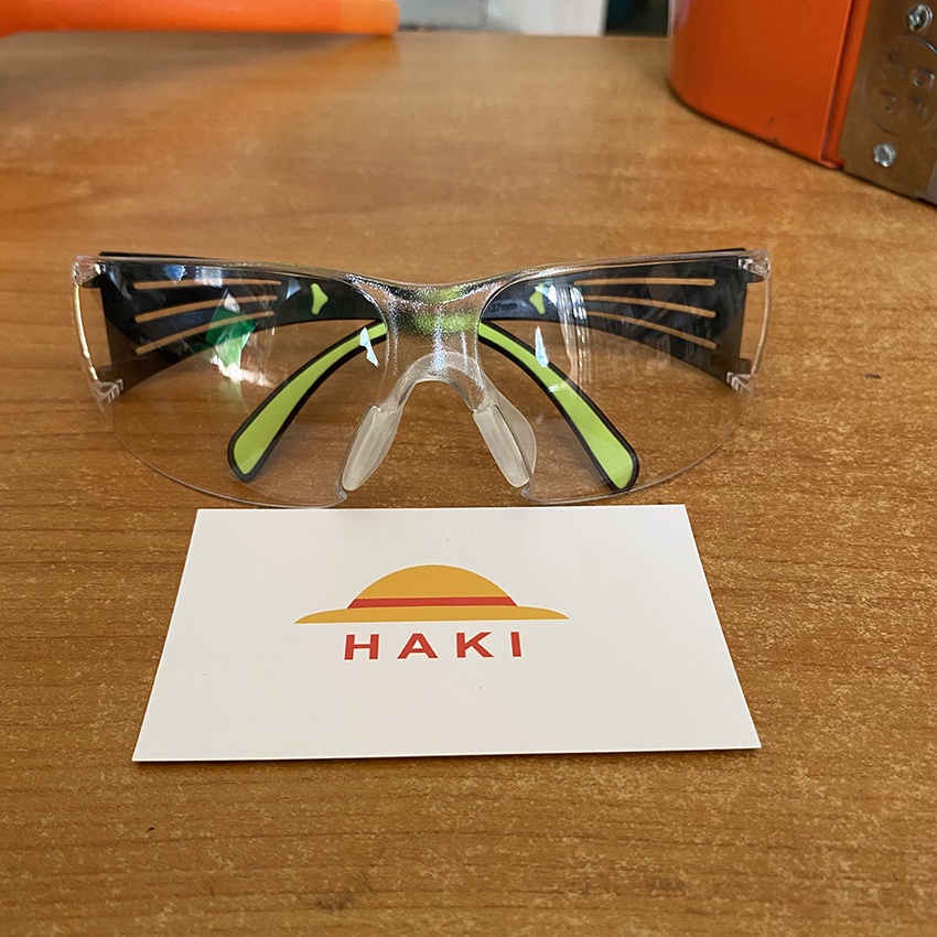 Kính bảo hộ lao động 3M SF401AF bảo vệ mặt, chống tia UV đọng hơn sương và bụi: kính bảo hộ 3M Chính hãng Đài Loan