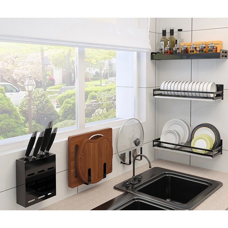 [ĐẸP TUYỆT VỜI] Kệ Nhà Bếp Treo Tường Cao Cấp | BigBuy360 - bigbuy360.vn