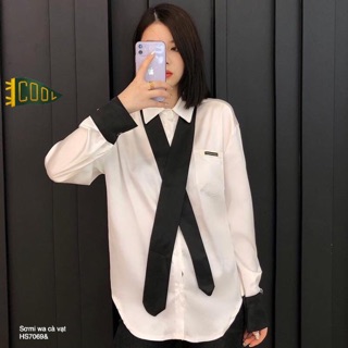 Áo sơmi wa kèm cà vạt - HS
