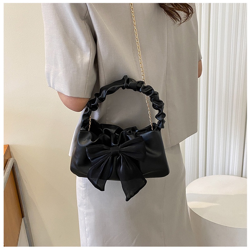 Túi Đeo Chéo/ Xách Tay Hình Vuông Nhỏ Đính Nơ Phong Cách Mùa Hè Thời Trang Mùa Hè 2022 GYLXB054