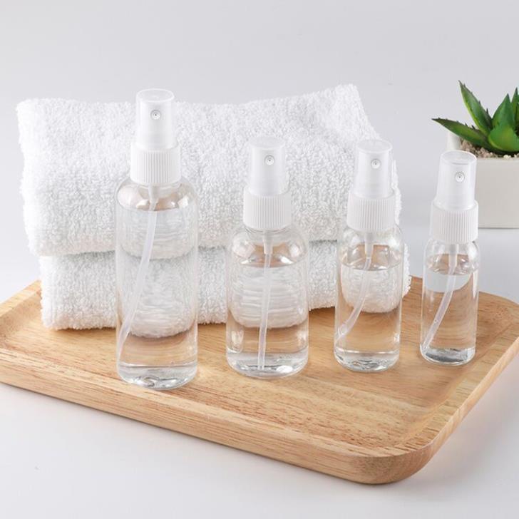 Chai xịt phun sương, lọ chiết mỹ phẩm, tinh dầu, dung dịch sát khuẩn trong suốt dung tích 30ml - 50ml - 100ml 88069