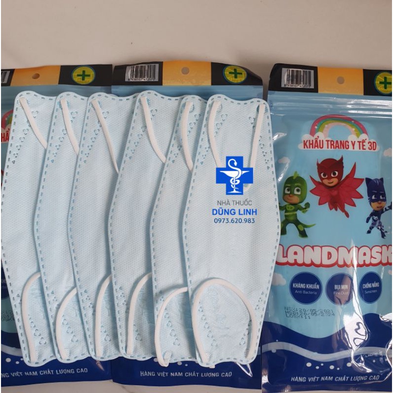 Khẩu Trang 3D Kháng Khuẩn LandMask Set 1 Bịch 6 Cái Có Nhiều Màu Hàng Công Ty Chính Hãng | BigBuy360 - bigbuy360.vn