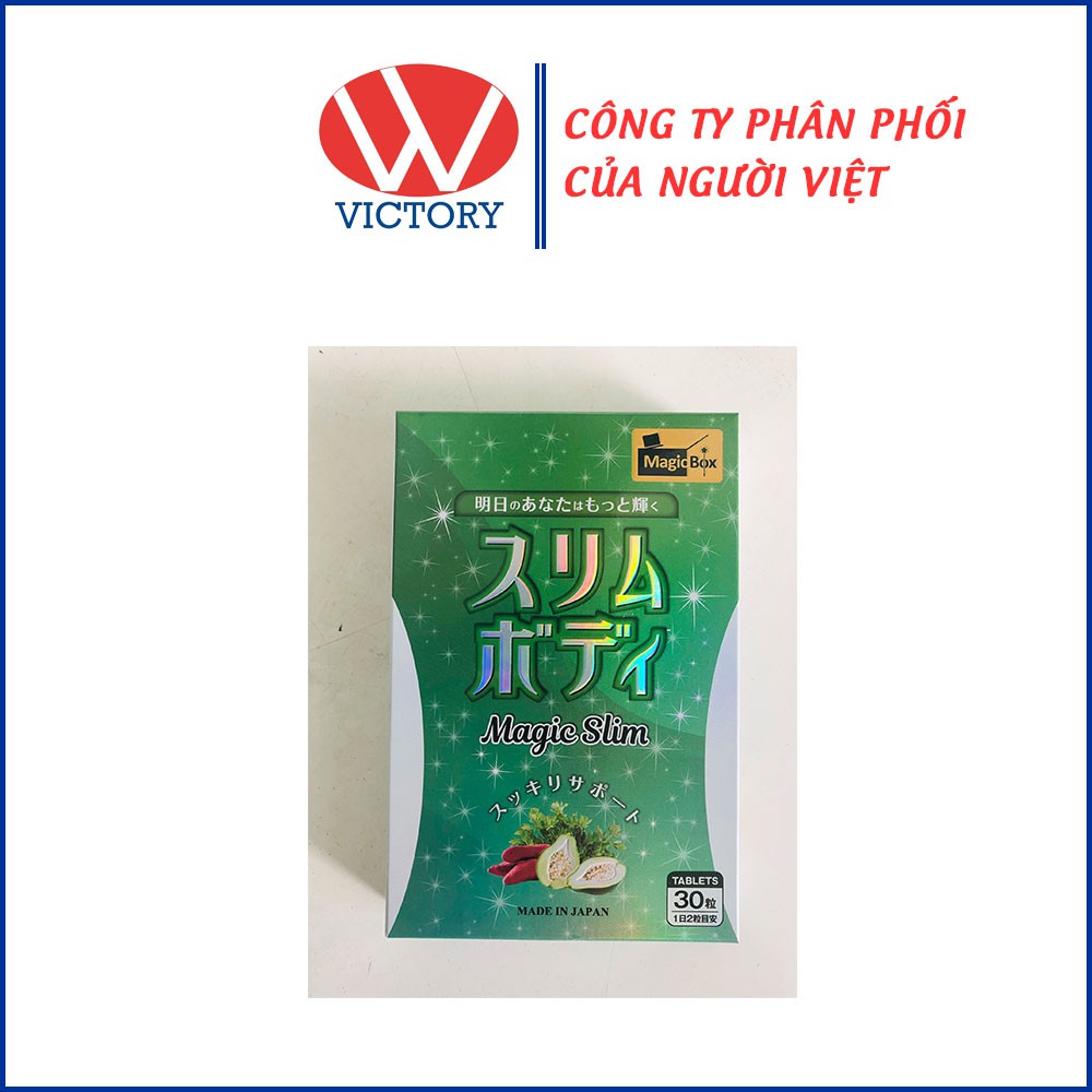 Viên Uống Giảm Cân Nhật Bản Magic Slim hỗ trợ hạn chế hấp thu chất béo