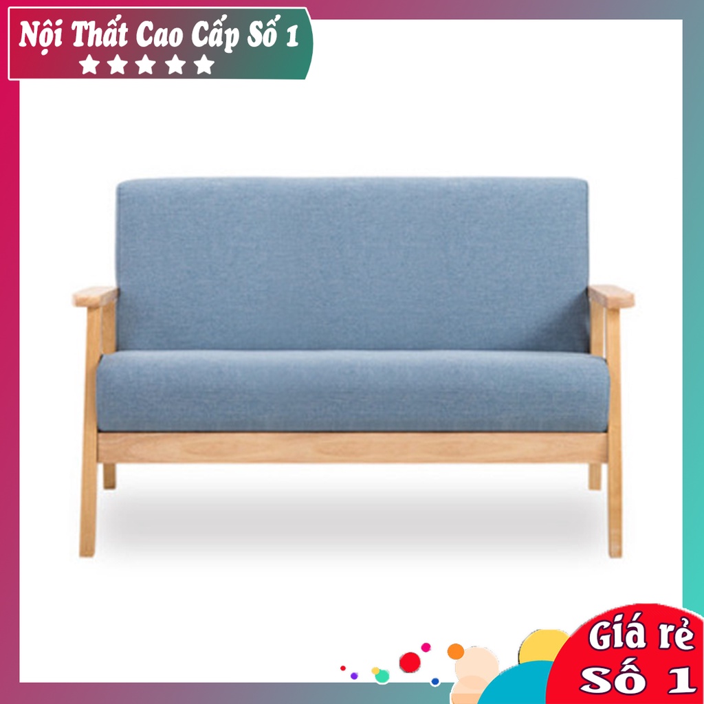 Ghế Sofa Đơn Giản 3 Chỗ Ngồi Bọc Nỉ Cao Cấp, Ghế Tựa Lưng Phòng Khách