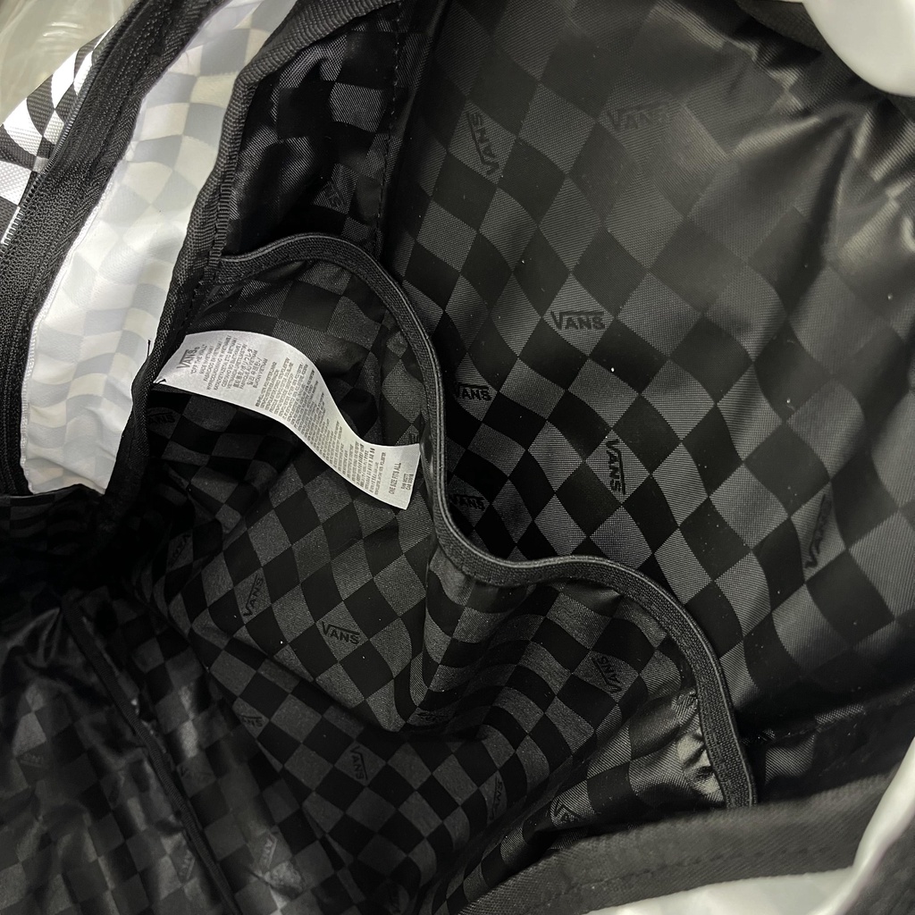 💥  Balo Vans Old Skool Black/White Checkerboard Backpack | HÀNG XUẤT FULL TEM TAG