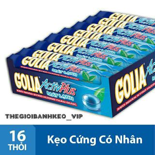 Lốc 16 thỏi kẹo nhân siro hưong thảo dược Golia 472gr