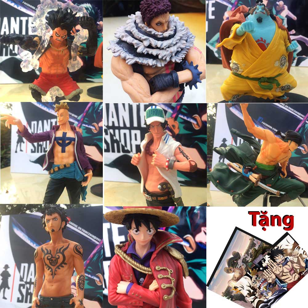 Mô hình Figure Luffy Gear 4 Snake Man - One Piece - Zoro - Ace