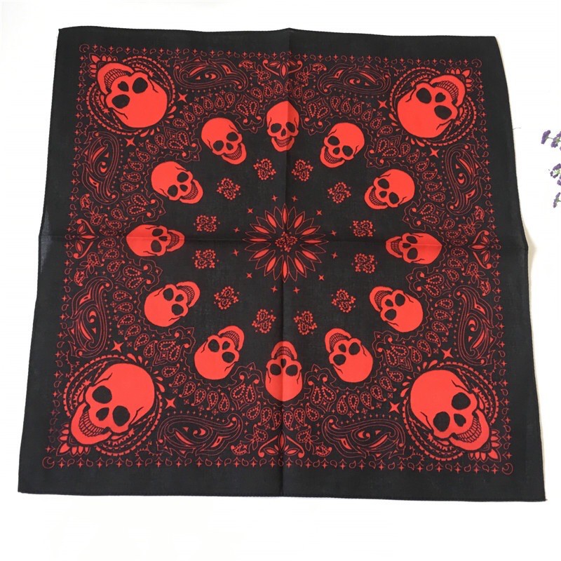 Khăn bandana cotton size 55x55cm