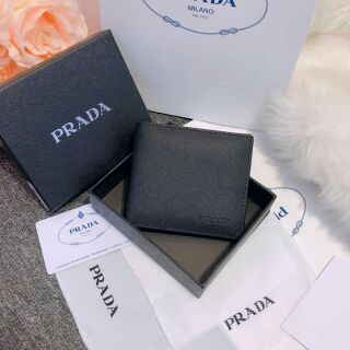 Ví prada fullbox kèm thẻ, túi giấy hãng
