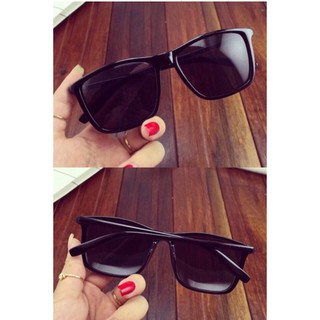 Kính V Tây Thời Trang Nam - Nữ Đen