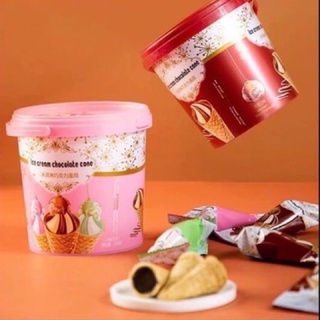 BÁNH ỐC QUẾ ICE CREAM DẠNG XÔ