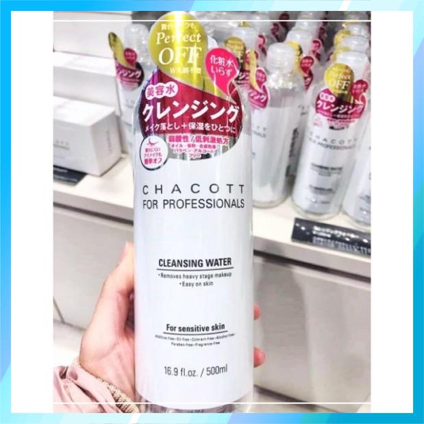 Tẩy trang chacott for professionals cleansing water 500ml | BigBuy360 - bigbuy360.vn