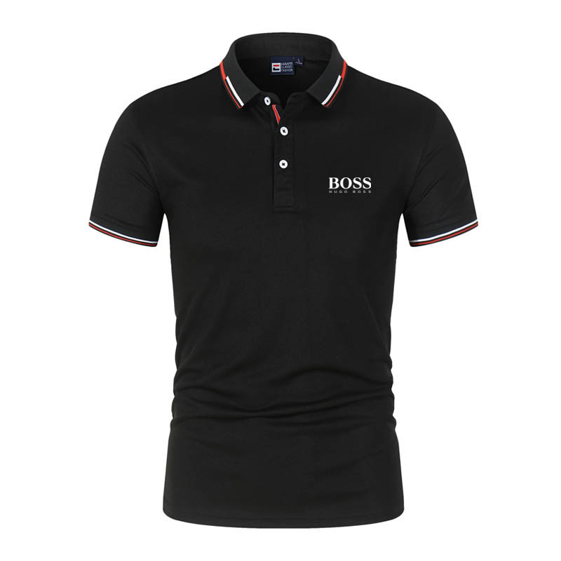 Hugo Boss Áo Thun Polo Ngắn Tay Thời Trang Mùa Hè Dành Cho Nam / Size M-4Xl