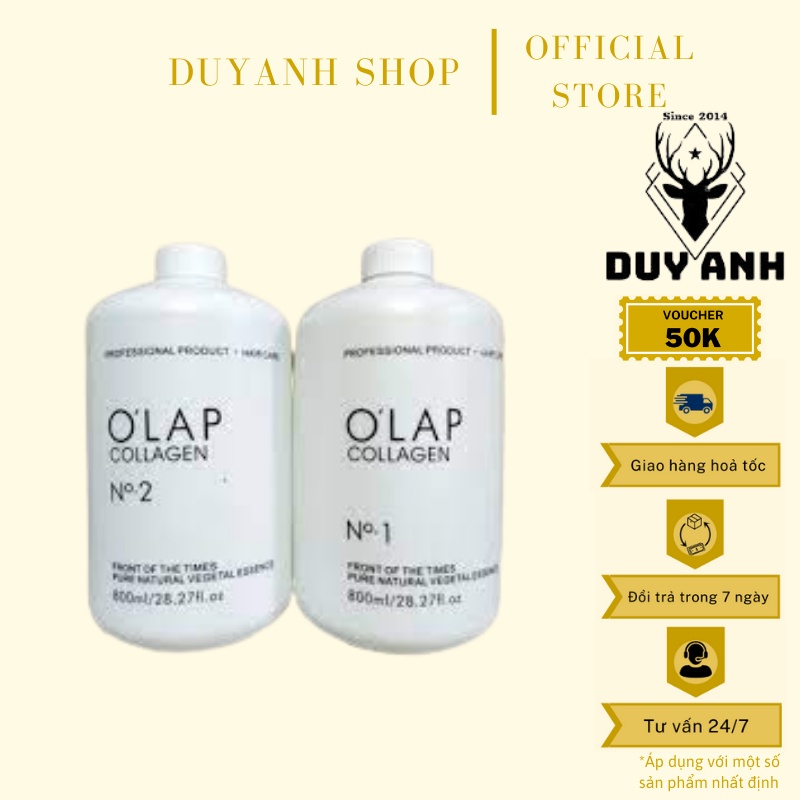 Uốn Đa Năng Olap Colagen 800ml x 2