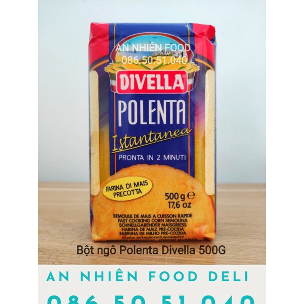 Tinh Bột Ngô Cao Cấp Polenta Divella 500 GM