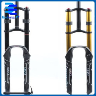 Phuộc khí trước style downhill MTB ty vàng 26 inch 27.5inch và 29 inch tốt