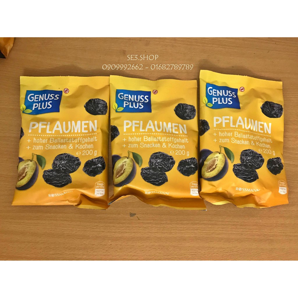 Mận sấy dẻo Genuss Plus ( 200g )