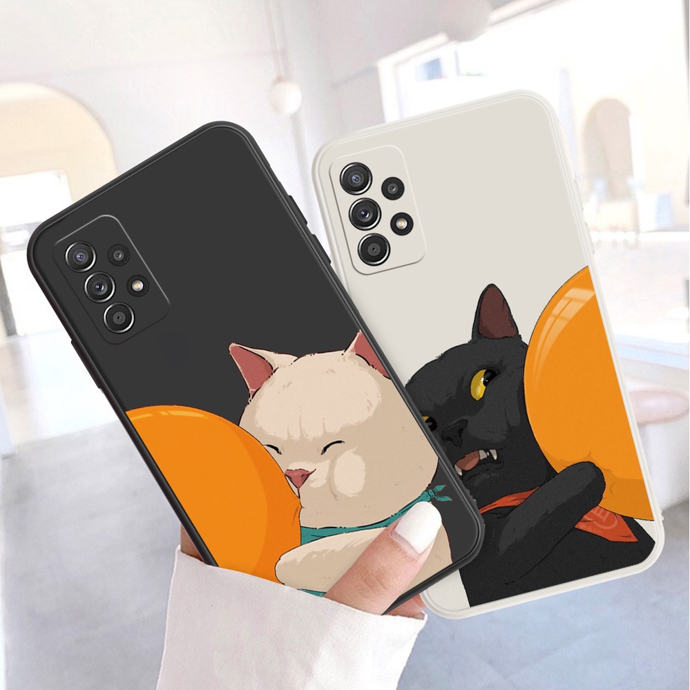 Ốp Điện Thoại Garfield Cho samsung Galaxy S20FE S21FE 5G/7 2018 A31/51/71 A13 A22 M32 A23 A52 A52S A72 A33 A53 A73 A12 M12 A02s A32 A02 M02 A70 A70s A03s