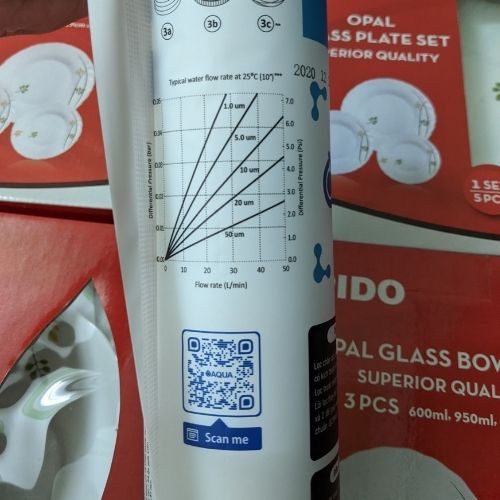 [TRỢ GIÁ] [QR CHECK] Lõi lọc 3 Lọc nước AQua số 3 Chính hãng Lõi lọc PP 1 Micron