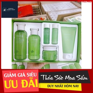 (AUTH) SET DƯỠNG TRÀ XANH INNISFREE 6 MÓN