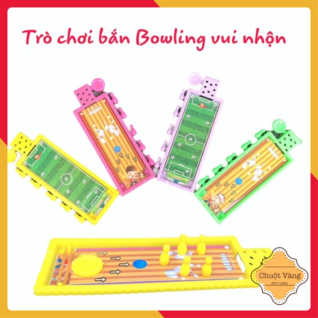 Bàn chơi Bowling thu nhỏ cho bé nhiều cách chơi